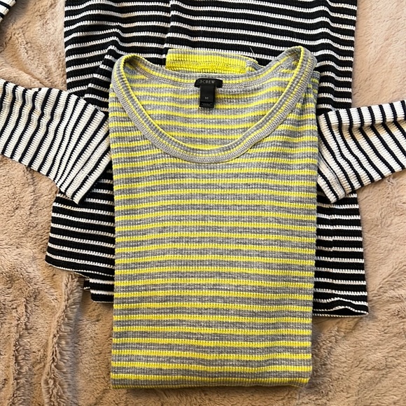J CREW bundle of long sleeve tee shirts - striped - Picture 7 of 7
